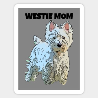 Westie Mom Sticker